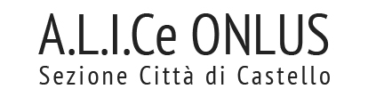 ALICE ONLUS | CITTA' DI CASTELLO Logo